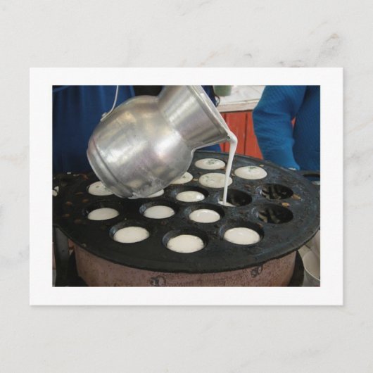 Thaise dessert briefkaart (Voorkant)