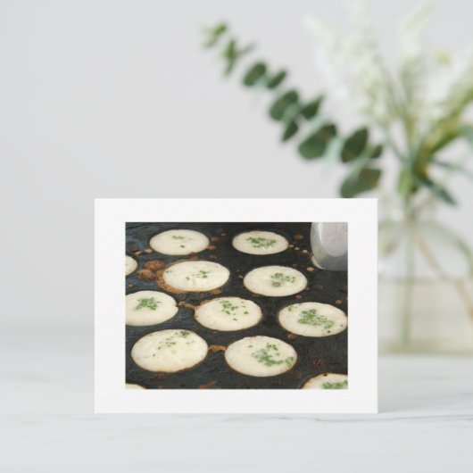 Thaise dessert briefkaart (Staand voorkant)