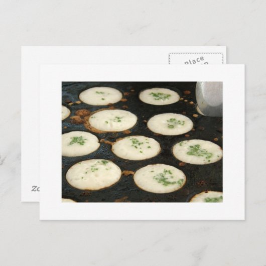 Thaise dessert briefkaart (Voorkant / Achterkant)