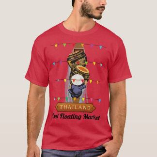 Thaise Drijvende Markt T-shirt