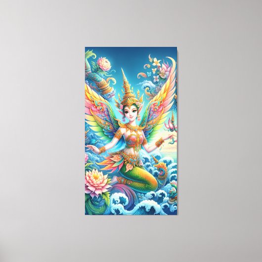 Thaise fee canvas afdruk (Voorkant)