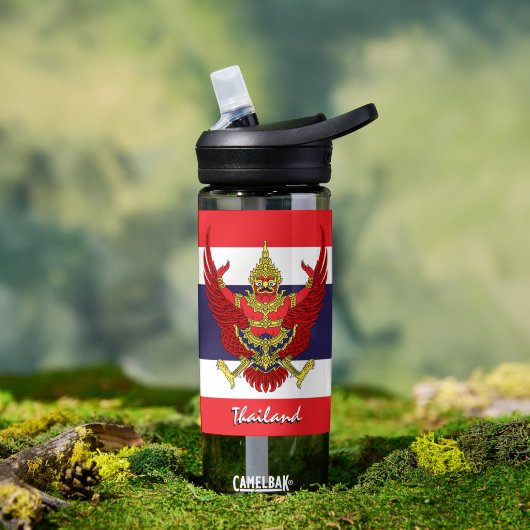 Thaise fles, patriottische Thaise vlag Waterfles (Buiten)
