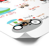 Thaise formulering met illustratie poster (Hoek)