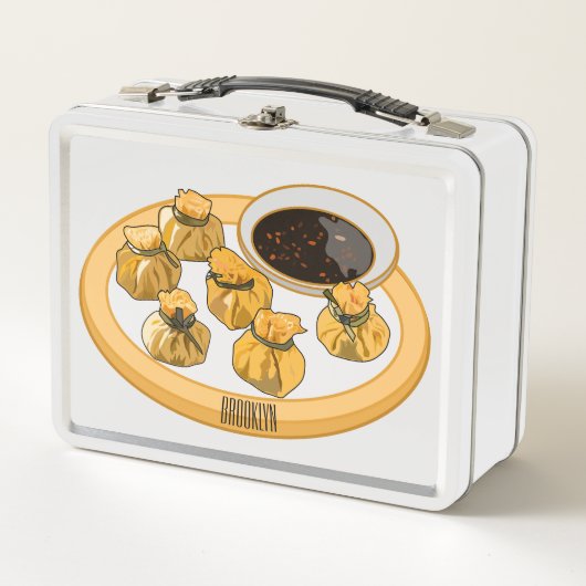 Thaise garnalen cartoon illustratie (Voorkant)