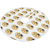 Thaise garnalen cartoon illustratie kerstboom rok (Gekanteld)