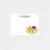 Thaise garnalen cartoon illustratie post-it® notes (Voorkant)