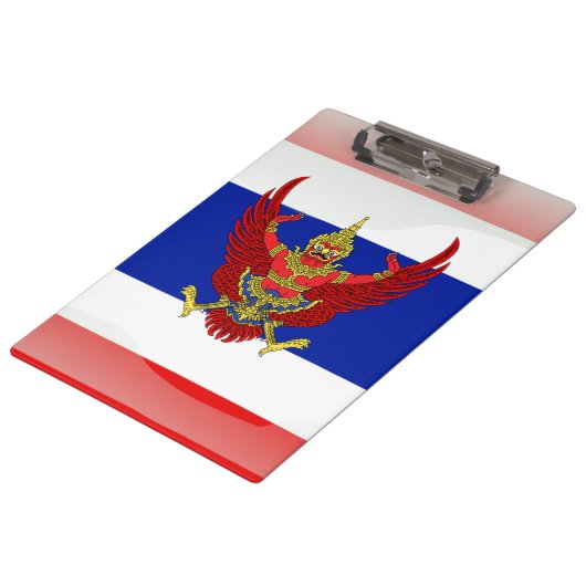 Thaise glanzende vlag klembord (Gekanteld)