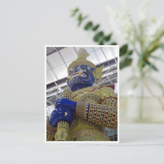 thaise goudgesteente briefkaart (Staand voorkant)