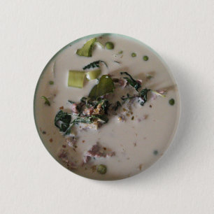 Thaise Groene Curry [แกงเขียวหวาน] ... Aziatisch e Ronde Button 5,7 Cm