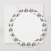 Thaise Ierse Amerikaanse Shamrock Verjaardag Kaart (Achterkant)