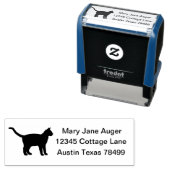 Thaise kat gepersonaliseerd zelfinktende stempel (In situ)