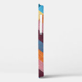 Thaise lendendoek: close-up weefsel textuur. Case-Mate iPhone case (Achterkant / Links)