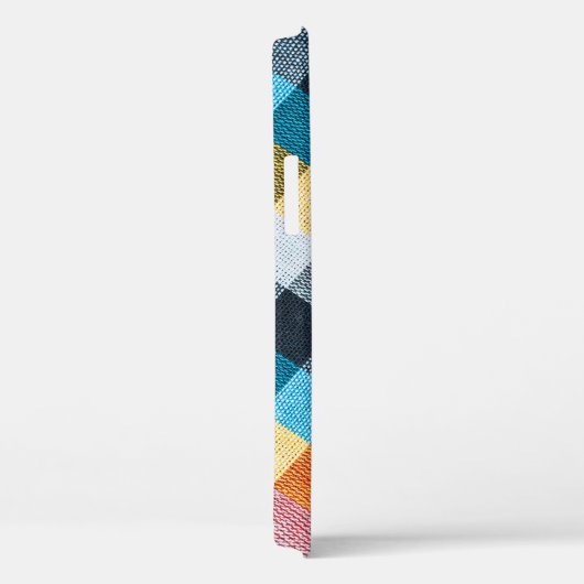 Thaise lendendoek: close-up weefsel textuur. Case-Mate iPhone case (Achterkant / Rechts)