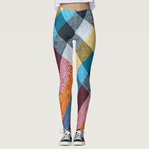 Thaise lendendoek: close-up weefsel textuur. leggings