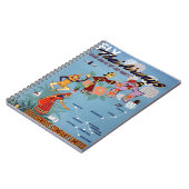 Thaise  luchtreisposter teruggezet notitieboek (Linkerzijde)