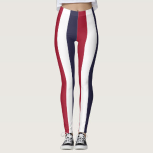 Thaise nationale vlagkleuren - Verticaal gestreept Leggings