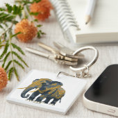 Thaise Olifant stijl Sleutelhanger (Voorkant Rechts)