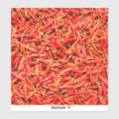 Thaise paprika's sticker (Vel)
