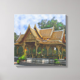 Thaise Paviljoen Kunst - Square Art Canvas Afdruk