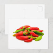 Thaise peper briefkaart (Voorkant / Achterkant)