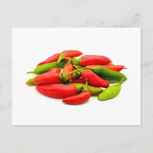 Thaise peper briefkaart (Voorkant)