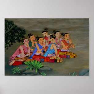 Thaise rechtbank dames poster