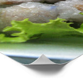 Thaise Sago met Chili ... Thailand Straatvoedsel Poster (Hoek)