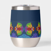 Thaise Schrift Abstracte Vis Kunst | Tumbler Fles (Voorkant)