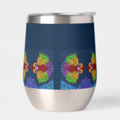 Thaise Schrift Abstracte Vis Kunst | Tumbler Fles (Links)