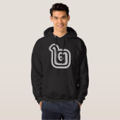 Thaise script nummer 2 / Twee / ๒ (Song) Hoodie (Voorkant volledig)