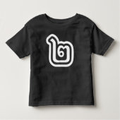 Thaise script nummer 2 / Twee / ๒ (Song) Kinder Shirts (Voorkant)