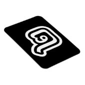 Thaise script nummer 2 / Twee / ๒ (Song) Magneet (Rechterzijde)