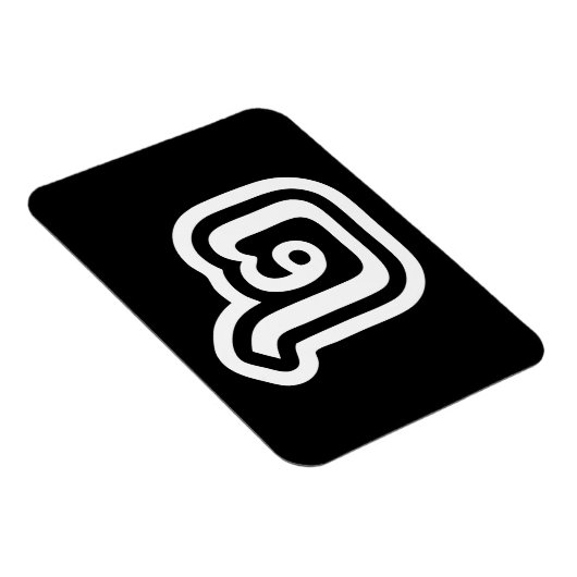 Thaise script nummer 2 / Twee / ๒ (Song) Magneet (Rechterzijde)