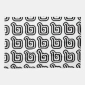 Thaise script nummer 2 / Twee / ๒ (Song) Theedoek (Horizontaal)