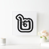 Thaise script nummer 2 / Twee / ๒ (Song) Vierkante Klok (Huis)