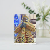 thaise standbeeld briefkaart (Staand voorkant)