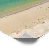 Thaise strand Foto met Vissende tas Poster (Hoek)