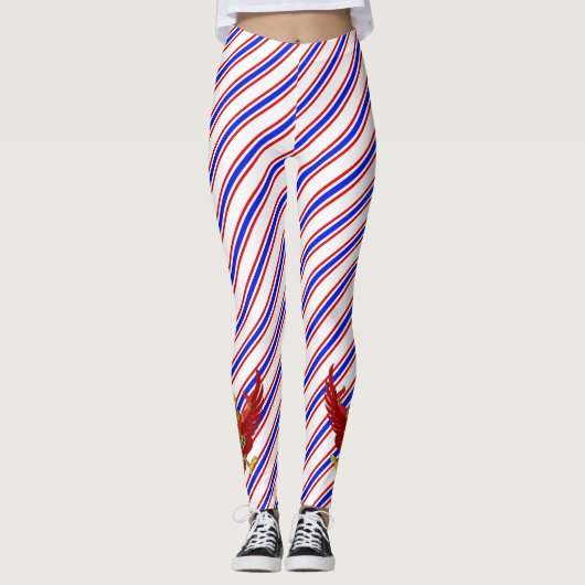 Thaise stremvlag leggings (Voorkant)