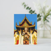 Thaise tempel en Boeddha 1102 Briefkaart (Staand voorkant)