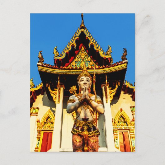Thaise tempel en Boeddha 1102 Briefkaart (Voorkant)