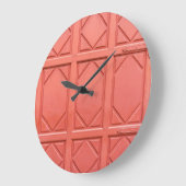 Thaise tempelpoort: traditionele bloempatronen grote klok (Hoek)