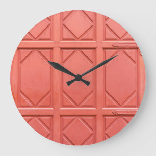 Thaise tempelpoort: traditionele bloempatronen grote klok