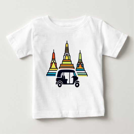 Thaise Tempels En Tuk Tuk's (Voorkant)