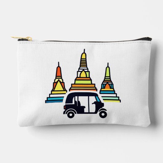 Thaise Tempels En Tuk Tuks Etui (Voorkant)