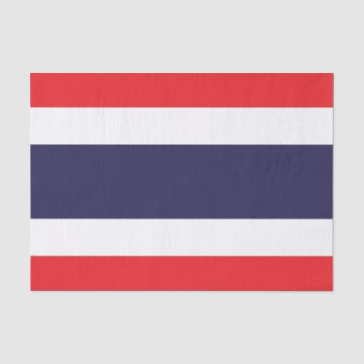 Thaise tissuepapier, Thais vlag tissuepapier (Voorkant)