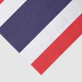 Thaise tissuepapier, Thais vlag tissuepapier (Detail)