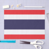 Thaise tissuepapier, Thais vlag tissuepapier (Craft)