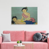 Thaise Traditionele Massage Canvas Afdruk (Insitu (Woonkamer))