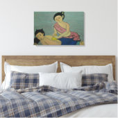 Thaise Traditionele Massage Canvas Afdruk (Insitu (Slaapkamer))