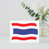 Thaise Vlag Ansichtkaart Briefkaart (Staand voorkant)